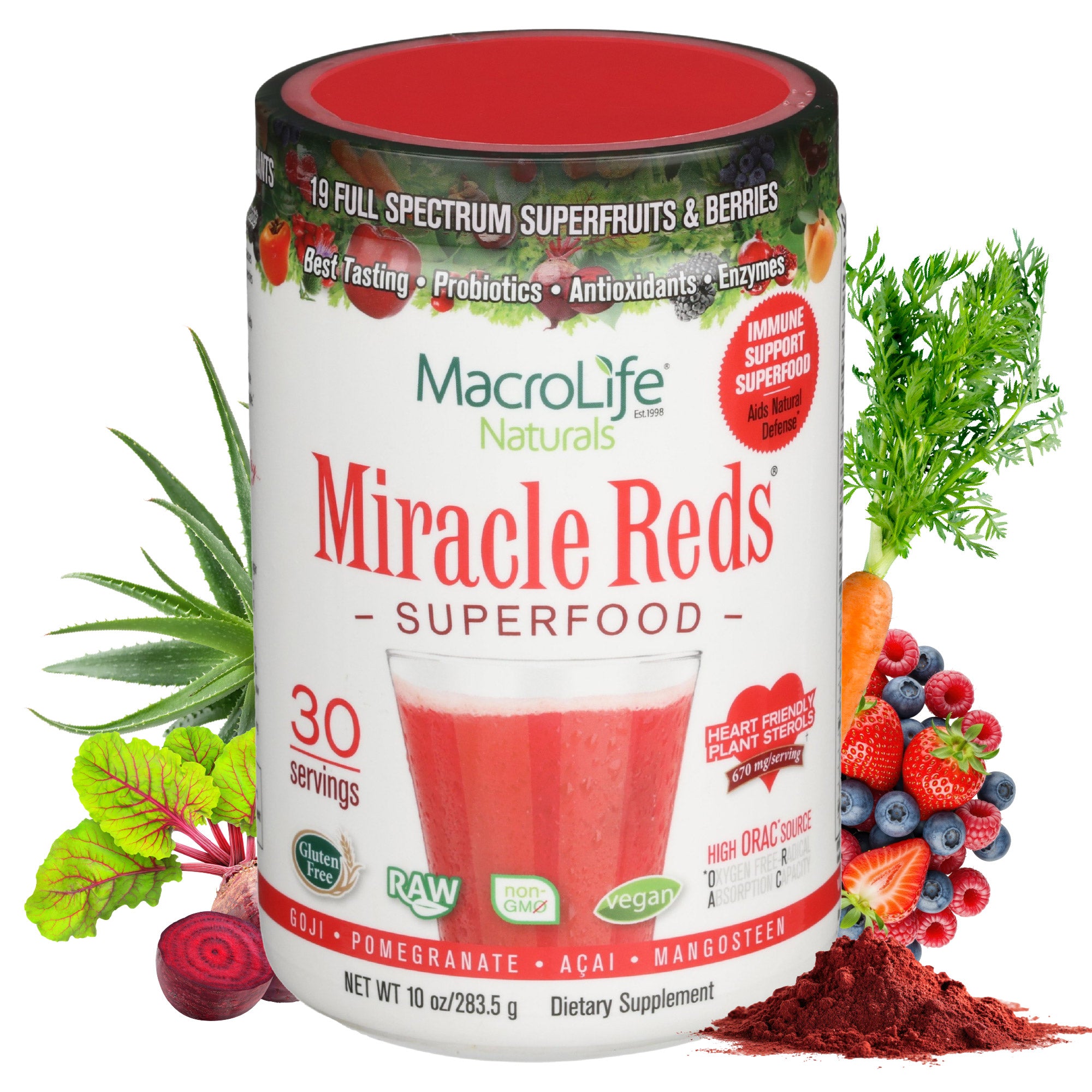 Miracle Reds 30 Serving