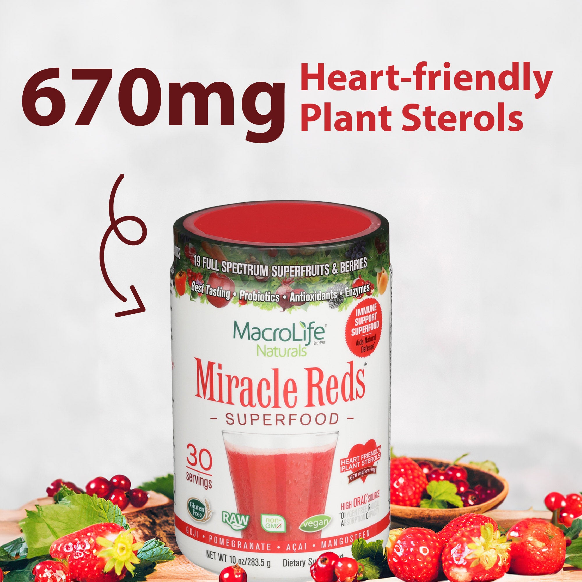 Miracle Reds 30 Serving