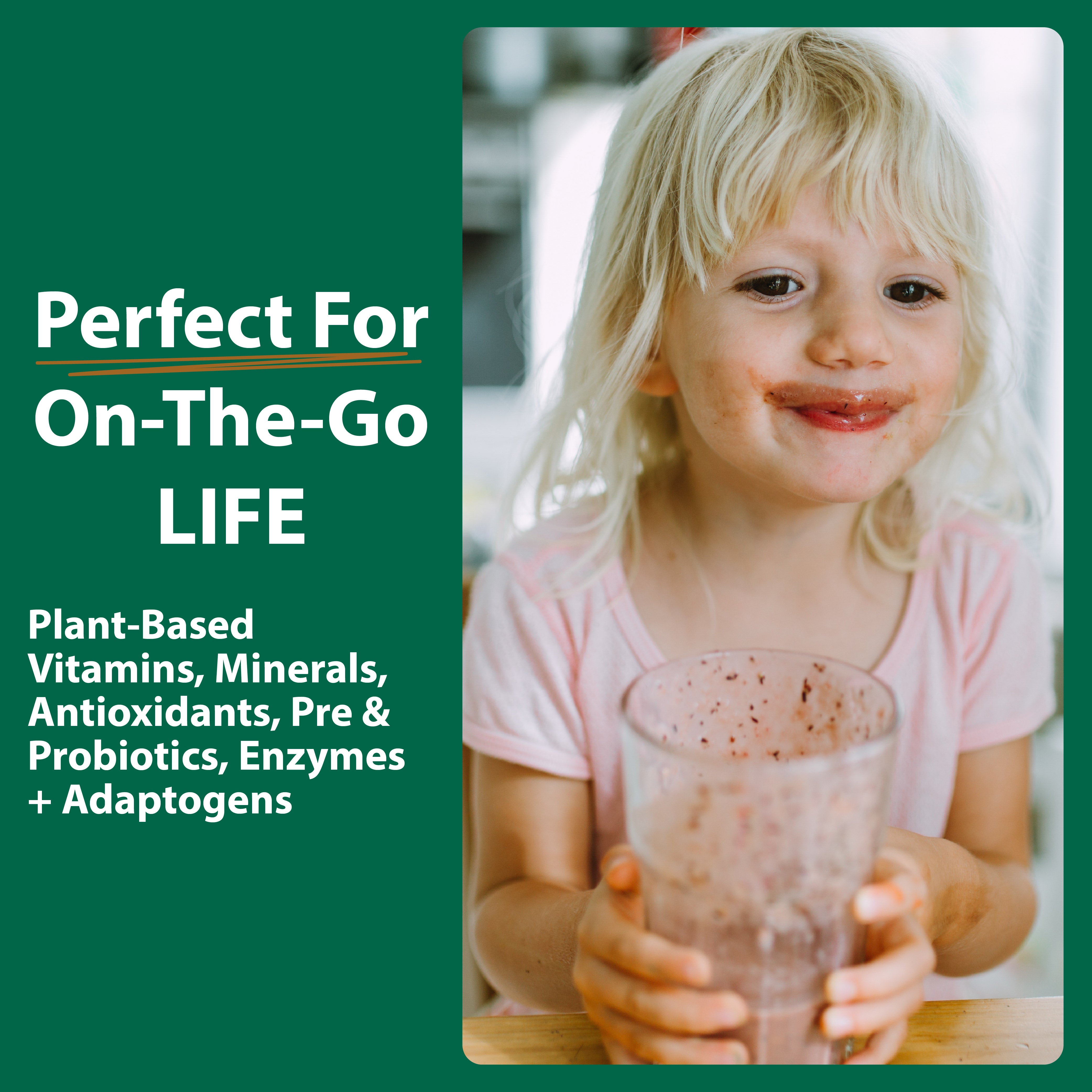 Macro Coco Greens 32 servings For KIDS!