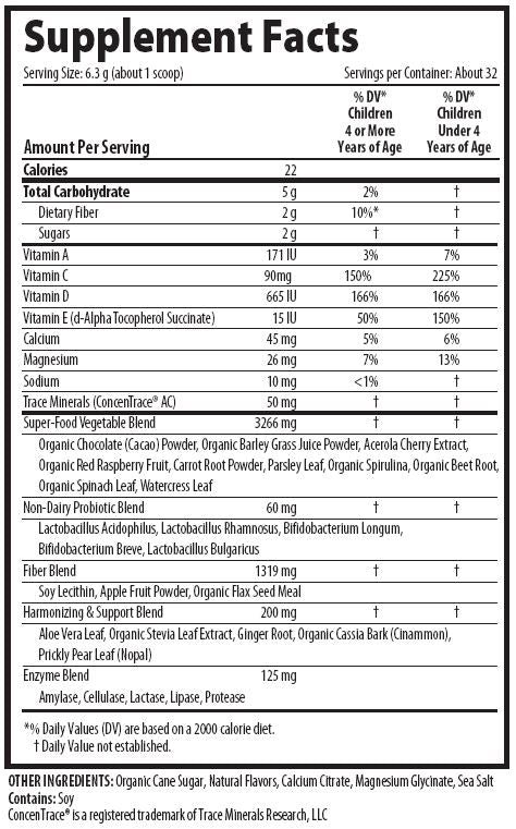 For KIDS! Macro Coco Greens - 32 servings / 7oz